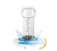 Scoop per campioni d'acqua con contrappeso, Campionatore d'acqua in plastica con corda in nylon da 5 m e accessori for profondità da 0 a 30 m, capacità da 0,5 a 5 l.(4L)