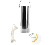 Scoop per campioni d'acqua con contrappeso, Campionatore d'acqua Sistema di campionamento dell'acqua in acciaio inossidabile 304 ispessito con accessori Confezione da 1 set di diverse dimensioni(2L)