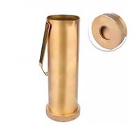 Scoop per campioni d'acqua con contrappeso, Campionatore portatile di acqua e olio in acciaio inossidabile/rame multicolore, diverse dimensioni(Brass,1000 mL/33.8fl oz)