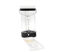 Scoop per campioni d'acqua con contrappeso, Kit campionatore d'acqua in plastica con accessori 0-30 m di profondità 1-3L(1L)