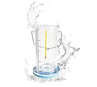 Scoop per campioni d'acqua con contrappeso, Sistema di campionamento dell'acqua Set completo 0-30 m di profondità Plastica ispessita Diverse dimensioni(2L)