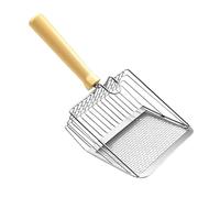 Scooper - Pala per rifiuti di gatto durevole, setaccio a fessura profonda | Cacca Punta Confortevole, Pulitore per cuscino con impugnatura antiaderente Ergonomico, accessorio per