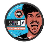 Scooper Tutte le varietà Energy Booster Pouches vecchie per Snus I Chewing Bags (Iced Tea Peach)