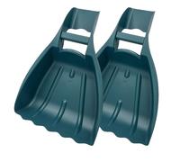 Scoops foglia Raccogli a mano 1 paio da 20x13x4 pollici Collezionista fogliare con manico a risparmio di manodopera e grabber PP sicuro per la pulizia del giardino e del cortile
