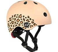 SCOOT AND RIDE XS Leopard - Casco per giovani, unisex