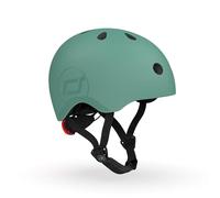 Scoot & Ride Kinder Fahrradhelm, Casco da Bicicletta. Unisex, Foresta, 51 bis 55cm