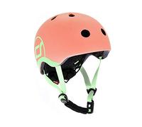 Scoot & Ride Kinder, Casco da Bicicletta Unisex, Pesca, 45 bis 51cm
