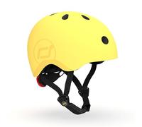 Scoot & Ride Kinder, Casco da Bicicletta Unisex, Limone, 51 bis 55cm