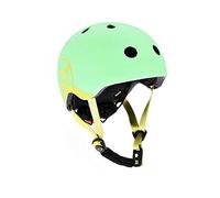 Scoot & Ride Kinder Fahrradhelm, Casco da Bicicletta Unisex, Kiwi, 45 bis 51cm