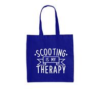 Scootare È La Mia Terapia - Borsa In Tela - Scooter Elettrico