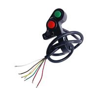 Scooter 7/8 "Manubrio Avvisatore Acustico Indicatori Di Direzione Luci Interruttore Controller Interruttore Manubrio Parti Modificate Moto Interruttore di controllo del manubrioï