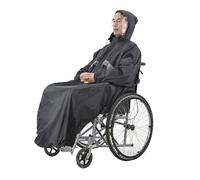 Scooter a quattro ruote con maniche riflettenti for anziani disabili obesi Veicolo elettrico Poncho for sedia a rotelle