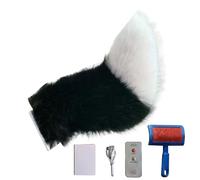 Scooter Animal Tail - Plush Material 32cm Length, Remote Control Plush, Motorcycle Tails Gadget | Fun Swinging Tail Decoration For Women, Female Riders, Outdoor Commuting, Anime Cosplay