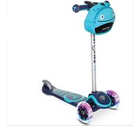 Scooter by smarTrike T3 Bambini Scooter con Luce LED Ruote e Snack Tasche Scooter di Bambini Roller, Unisex, 200-0801, Blau, M
