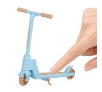 Scooter da scrivania con dita | Mini monopattino pieghevole per adulti e | Parte superiore antiscivolo e poggiapiedi integrato | Giocattolo Fidget per esercizi per le mani | Intrattenimento portatile
