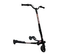 Scooter Doppio A Tre Ruote Pieghevole Autopropulsato Nero