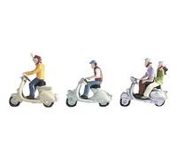 Scooter e piloti 4 personaggi con accessori N NH36910 - noch modellismo