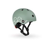 Scooter e Ride Helm XS Groen con Lijntjes