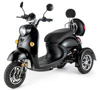 Scooter elettrico 3 ruote Disabili Anziani 12 km/h 650W Retro VELECO ZT63 NERO