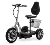 Scooter elettrico 3 ruote Disabili Anziani Ricorrere VELECO ZT16 Argento