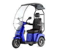 Scooter elettrico a 3 ruote TURRIS con tettuccio e sedile del capitano 800W