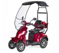 SCOOTER ELETTRICO DI MOBILITÀ A 4 RUOTE VELECO 1000W FASTER con baldacchino