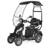 SCOOTER ELETTRICO DI MOBILITÀ A 4 RUOTE VELECO 1000W FASTER con baldacchino