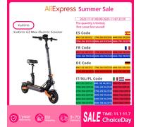 Scooter elettrico KuKirin G2 Max 1000W 55Km/h Velocità massima 48V 20,8Ah Portata 70 km Sedile staccabile Altezza regolabile Freno a disco, E-bra
