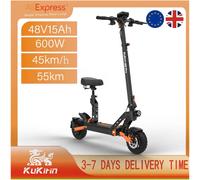 Scooter elettrico KuKirin G2 Pro 1000W Motore di picco 48V 15.6Ah Batteria, 45 km/h 58KM, Pneumatici fuoristrada da 9 pollici, Escooter pieghevole