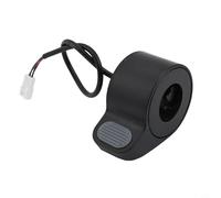 Scooter elettrico leva del gas per pollice acceleratore per Xiaomi per MI Electric Scooter 4 Pro, manico del gas di ricambio con cavo da 25 cm, in plastica resistente all'usura, accessorio nero