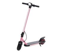 Scooter elettrico per bambini di età compresa tra 8 e 12 anni, livello della batteria a LED, con acceleratore manuale, motore da 130 W, 8 MPH (gamma 5/10 miglia), fino a 40 minuti, luci LED colorate