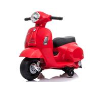 Scooter Elettrico per Bambini Licenza Ufficiale Piaggio Vespa Small 7,2V 2,5Ah Rosso