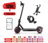 Scooter elettrico pieghevole da 350 W in lega di alluminio 8,5 "pneumatico 36 V 10,4 Ah batteria al litio con app monopattino per adulti Escooter 350W Pneumatic tire
