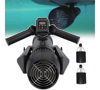 Scooter Elettrico Subacqueo 500w (Nuovo 2025), Scooter Subacqueo Con Controllo Tramite Pollice,Velocità Della Pala 1800-2700 Giri/Min,Per Sup Paddle Board,Piscina, Immersioni E Snorkeling,2battery