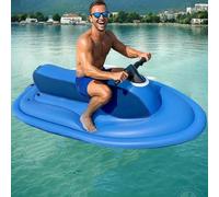 Scooter Elettrico Subacqueo Jet Ski Con Booster, Propulsione Subacquea, Adatto Per Gite Genitori-Figli, 1-2 Persone Motoscafo Gonfiabile, Scooter Acquatico, Motore Brushless 130 Minuti,Boat