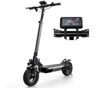 Scooter elettrico W9 da 10 pollici 1000W Motore 48V14Ah Batteria 45 km/h Velocità massima 45 km Portata posteriore Pneumatici fuoristrada Doppi freni APP