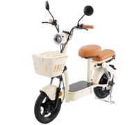 Scooter elettrico Y16 con sedile e specchietto retrovisore, batteria 48V 20Ah, avviamento senza chiave NFC - Nouvo