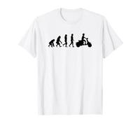 Scooter Evolution T-Shirt I Riding Scooter Moped Maglietta