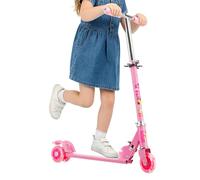 Scooter for Kids - 3 Wheel Kids Scooter with LED Light Up Wheels Adjustable | Height Handlebar Non Slip Deck And Quick Detachable Design For Ages 3 To 10 | Scooter | For Boys Girls Outdoor Play