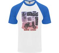 Scooter I Riders On The Storm Moto Uomini T-Shirt S/S Baseball