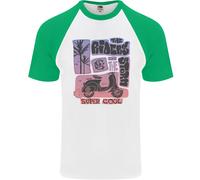Scooter I Riders On The Storm Moto Uomini T-Shirt S/S Baseball