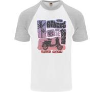 Scooter I Riders On The Storm Moto Uomini T-Shirt S/S Baseball