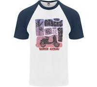 Scooter I Riders On The Storm Moto Uomini T-Shirt S/S Baseball