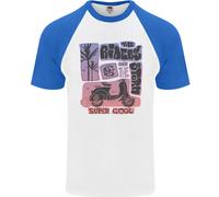 Scooter I Riders On The Storm Moto Uomini T-Shirt S/S Baseball