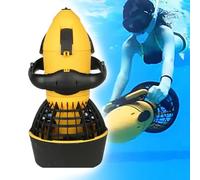 Scooter Marino Sottomarino per Adulti, Scooter Subacqueo a Doppia velocità da 500 W con Batteria con Acido di Piombo, Elica di Coste per Nuotare per L'esplorazione dell'Oceano