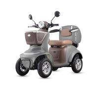 Scooter mobilità ridotta Assistant L 1000W - Autonomia 40 km - Ruote 8 - Grigio - Nouvo