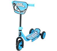 Scooter Monopattino Bambini Giocattolo Blu Rosso Tre-Ruote Città Treten Ragazzi