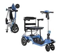Scooter Per Anziani Di Fascia Alta, Scooter Elettrico, Veicolo Elettrico Pieghevole Leggero A Quattro Ruote Per Anziani 6A