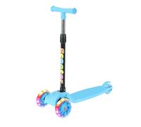 Scooter Per Bambini: Viaggio Di Illuminazione Pieghevole, Una Bicicletta Lampeggiante Ampiamente Usata | Scooter A 3 Ruote per Uso Esterno, Principianti Scooter A Calcio per Bambini Da 2 A 8