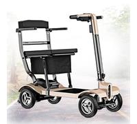 Scooter Per Disabili,Scooter Per Disabili Da Viaggio Per Bagagliaio,Scooter Per Disabili Pieghevole,Scooter Per Anziani,Batteria Rimovibile,Capacità Di Carico 125 Kg (275 Libbre) 6.6A
